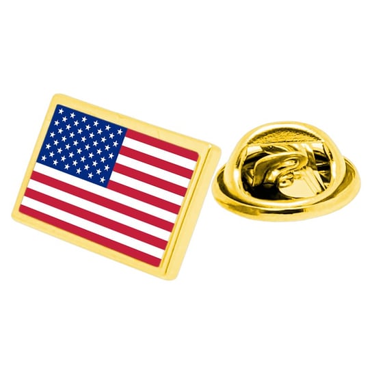 Przypinka flaga USA Viktoriia