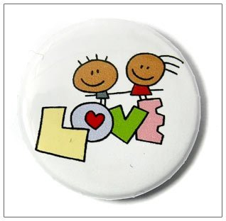 przypinka LOVE Inna marka