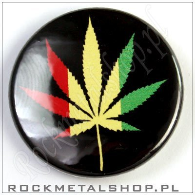 przypinka MARIJUANA Inna marka