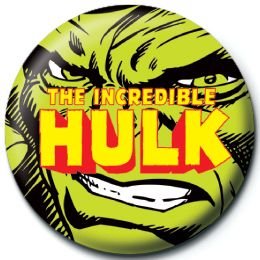 Przypinka, Marvel Incredible Hulk, 2,5 cm Marvel