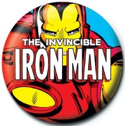 Przypinka, Marvel Iron Man, 2,5 cm Marvel