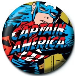 Przypinka, Marvel Kapitan Ameryka, 2,5 cm Marvel