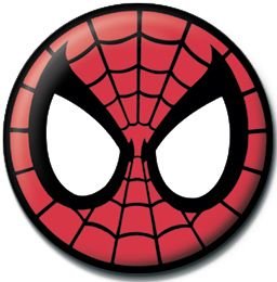 Przypinka Marvel Spider-Man Oczy przypinki do plecaka na agrafkę Marvel