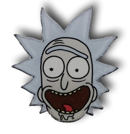 Przypinka Metalowa Głowa Ricka Pin Rick&Morty Inna marka