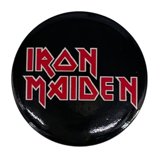 Przypinka Metalowa Metal Okrągła Iron Maiden Mała2 Inna marka