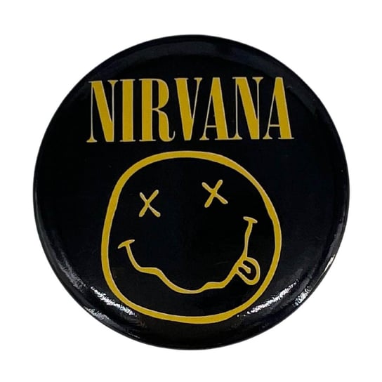Przypinka Metalowa Metal Okrągła Nirvana Klasyczna Inna marka