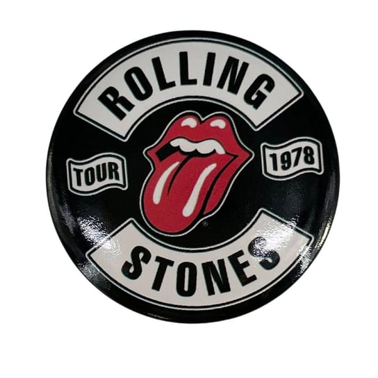 Przypinka Metalowa Okrągła Rolling Stones Tour 1 Inna marka