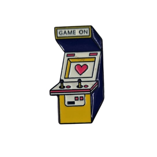 Przypinka Metalowa Old Automat Do Gier GAMER Inna marka