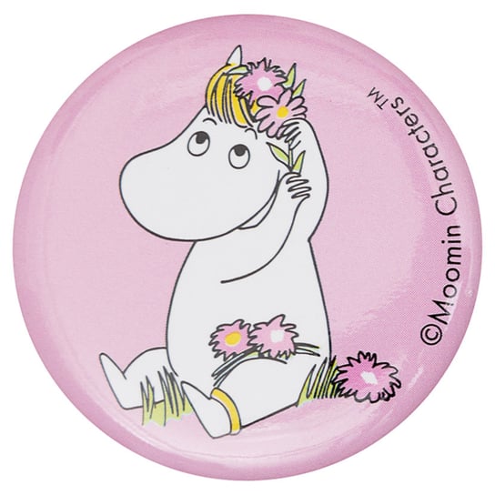 Przypinka, Moomin Spring, Panna Migotka, różowy Empik