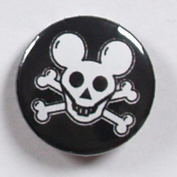 przypinka MOUSE SKULL Inna marka