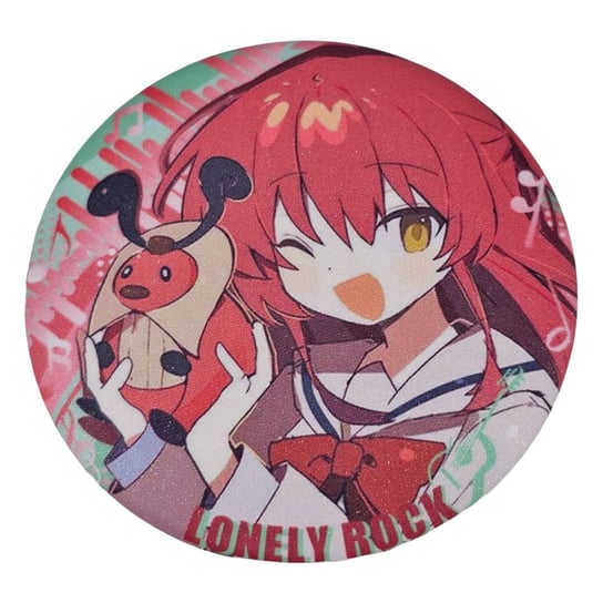 Przypinka Okrągła Lonely Rock Anime Girl 4 Inna marka