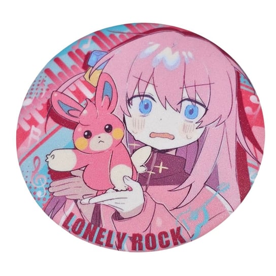 Przypinka Okrągła Lonely Rock Anime Girl Inna marka