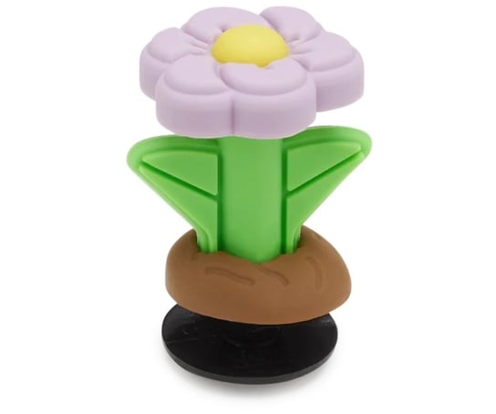 Przypinka Ozdoba Jibbitz Charms Pin Do Butów Crocs Purple 3D Flower Crocs