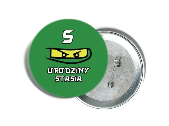 Przypinka Personalizowana Ninja - 1 Szt. Congee.pl
