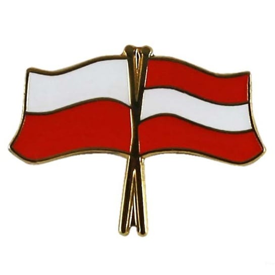 Przypinka, pin flaga Polska-Austria Inna marka