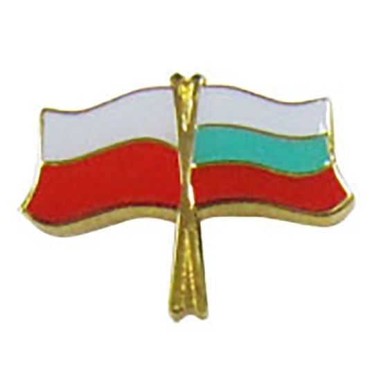 Przypinka, pin flaga Polska-Bułgaria Inna marka