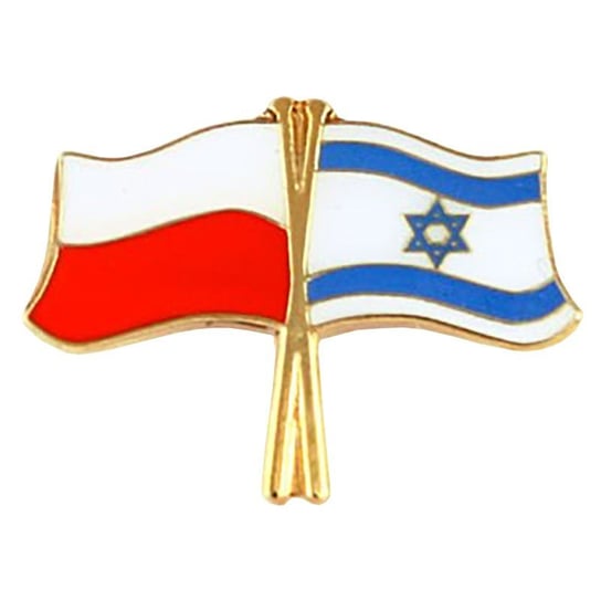 Przypinka, pin flaga Polska-Izrael Inna marka