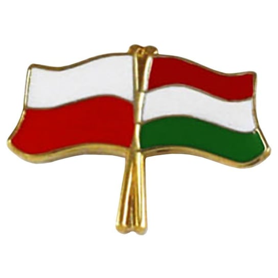 Przypinka, pin flaga Polska-Węgry Inna marka