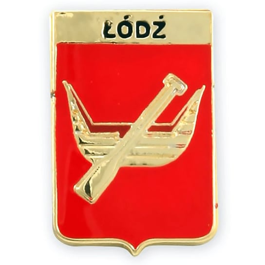 Przypinka pin herb Łodzi Inna marka