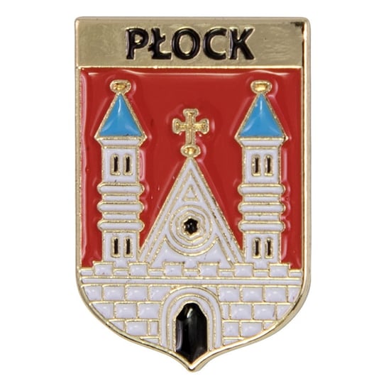 Przypinka pin herb Płock Inna marka
