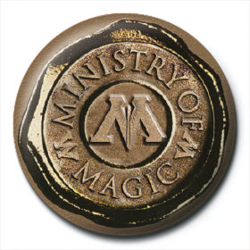 Przypinka PYRAMID INTERNATIONAL, Harry Potter Ministry Of Magic Seal, 2,5 cm Pyramid International