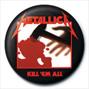 Przypinka PYRAMID INTERNATIONAL, Metallica Kill Em All, 2,5 cm Pyramid International