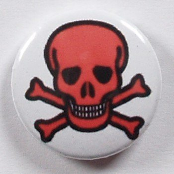 przypinka RED SKULL Inna marka