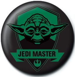 Przypinka, Star Wars Jedi Master, 2,5 cm Star Wars gwiezdne wojny