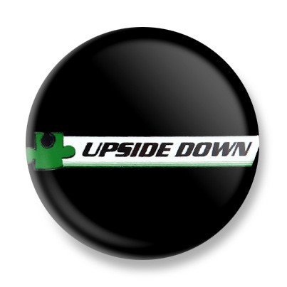 przypinka UPSIDE DOWN - PUZZLE Inna marka