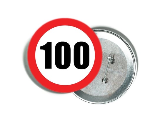 Przypinka Znak Zakazu 100 - 1 Szt. Congee.pl