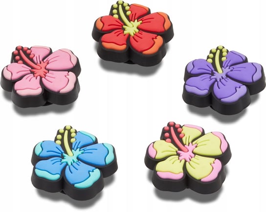 Przypinki Crocs Jibbitz Piny Do Butów Hibiscus 5Pc Crocs Moda Sklep