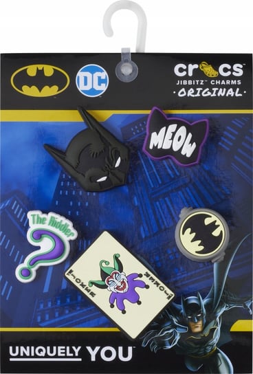 Przypinki Ozdoby Jibbitz Charms Piny Do Butów Crocs Batman 5 Pack Crocs