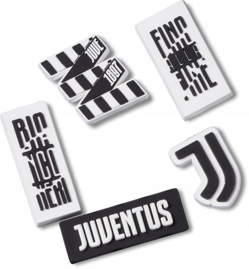 Przypinki Ozdoby Jibbitz Charms Piny Do Butów Crocs Juventus Turyn 5 Pack Crocs