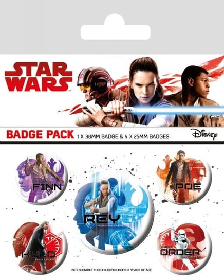 Przypinki PYRAMID INTERNATIONAL Star Wars pakiet Icons Star Wars gwiezdne wojny