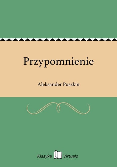 Przypomnienie Puszkin Aleksander