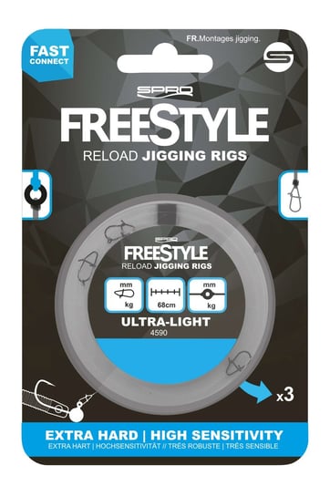 Przypon fluorocarbon Spro Freestyle Reload Jig SPRO