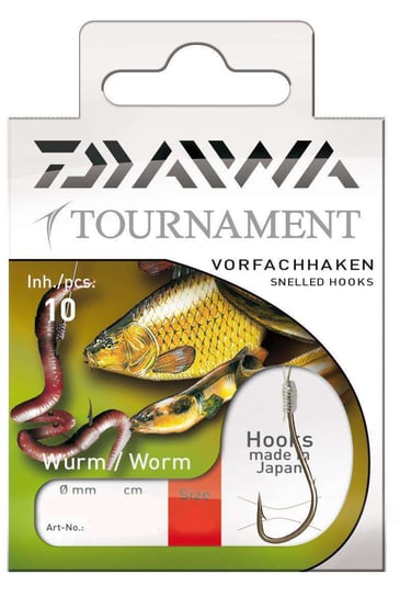 Przypon gotowy Daiwa Tournament Czerwony robak Daiwa
