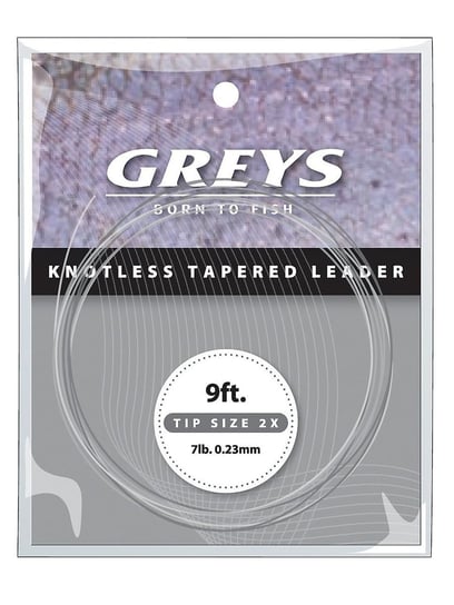 Przypon koniczny bezwęzłowy Greys Greylon Knotless Tapered Leader GREYS