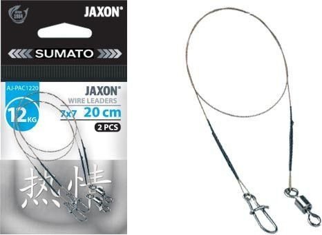 Przypon stalowy powlekany Jaxon Sumato 7x7 - 2szt Jaxon