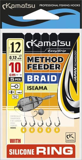 Przypony Kamatsu Method Feeder 12 Iseama 10Cm Kamatsu