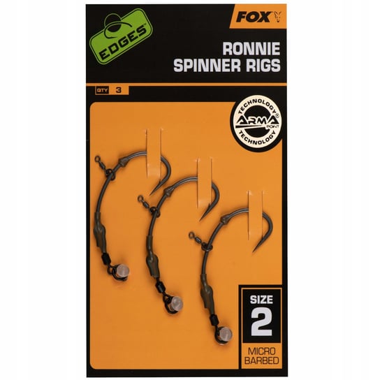 PRZYPONY KARPIOWE FOX RONNIE SPINNER RIGS X3 R. 2 Fox
