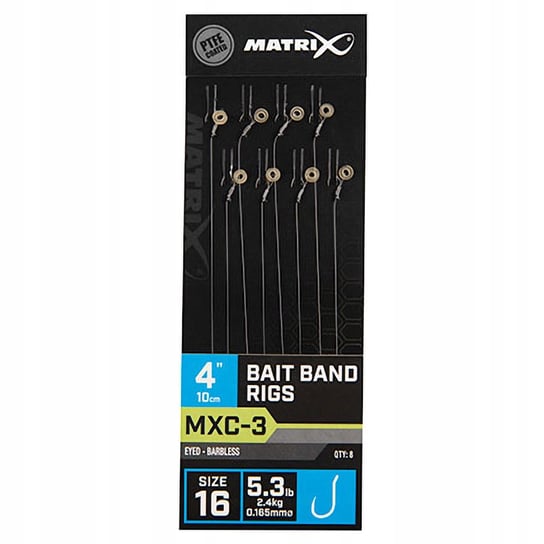 Przypony Method Feeder Matrix Mxc-3 Bait Band Rigs 10 Cm R. 16 Matrix