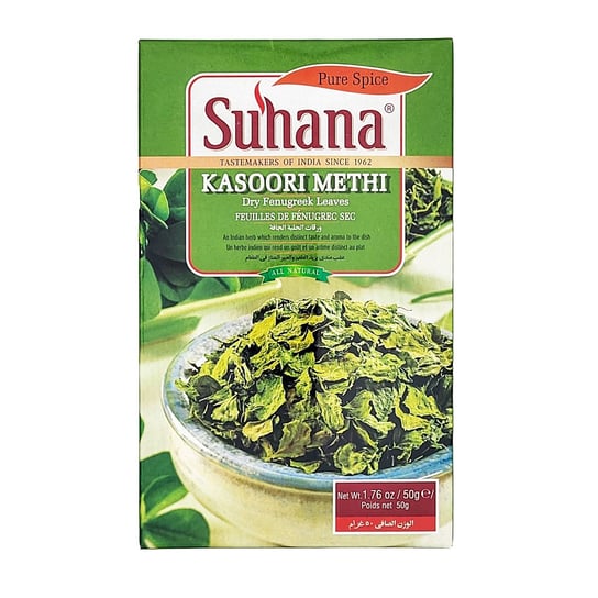 Przyprawa kozieradka liście Kasoori Methi Suhana 50g Inna marka