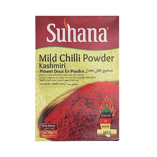Przyprawa łagodne Chilli Kashmiri mielone Suhana 100g Inna marka