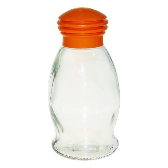 Przyprawnik szklany sól/pieprz Mirage 95 ml pomarańczowy STALMAN
