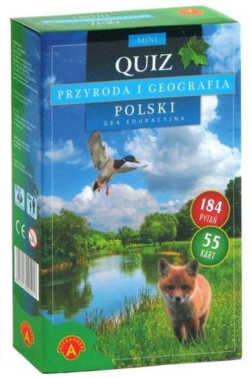 Przyroda i geografia Polski, mini quiz, gra edukacyjna, Alexander Alexander