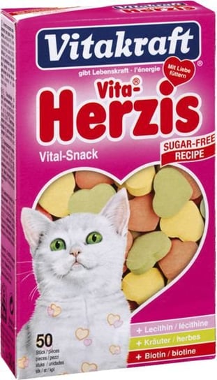 Przysmak dla kota VITAKRAFT Kot Herzis, 50 szt. Vitakraft