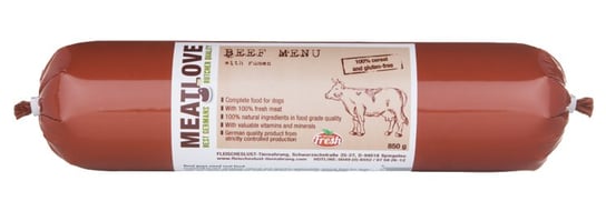 Przysmak dla psa MEATLOVE Classic Range Beef Menu, wołowina ze żwaczem, 800 g Meatlove