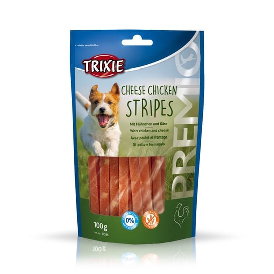 Przysmak dla psa TRIXIE Cheese Chicken paski serowe, 100 g Trixie