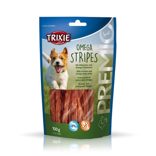 Przysmak dla psa TRIXIE paski omega Stripes, 100 g Trixie